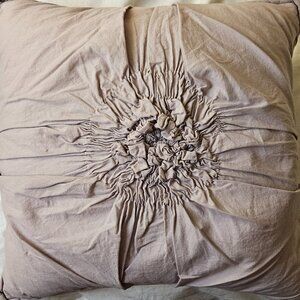 Lenox Home 14 x 14 Accent Pillow with Removeable Cover with Feather Insert